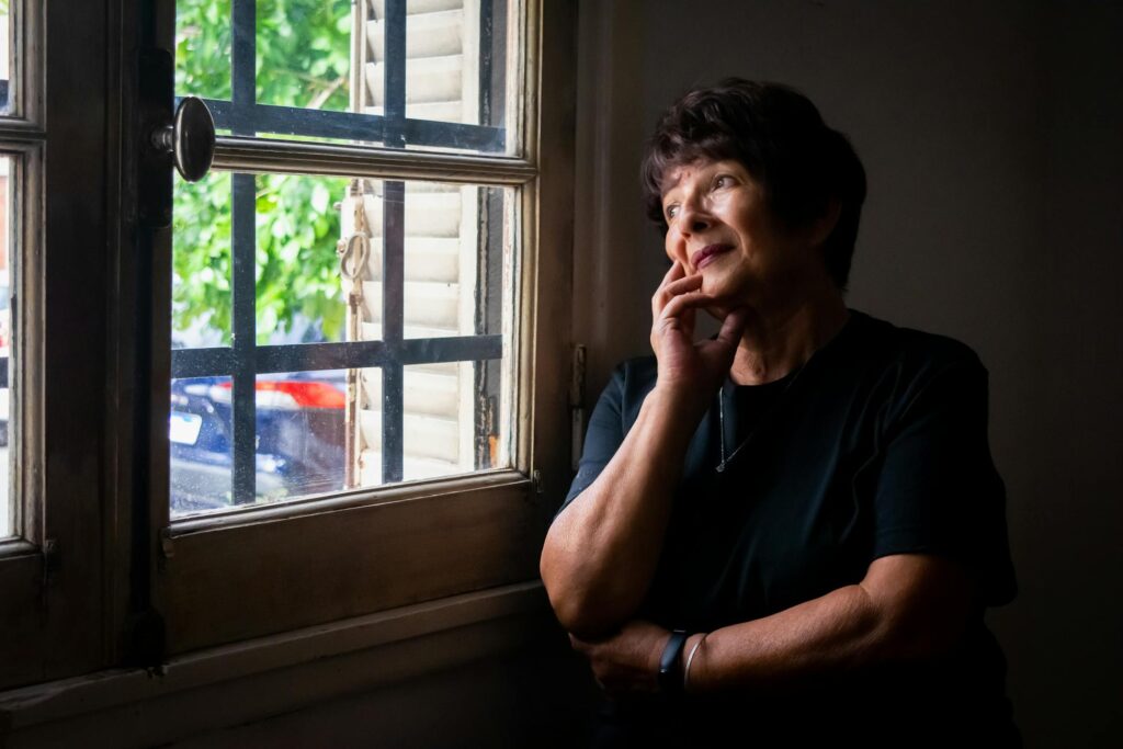 She retired after a long and successful career — but four months later she was sitting and looking out the window wondering who she was now